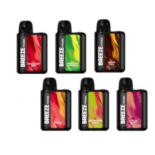 BREEZE PRIME EDITION 6000 PUFFES 5% NIC 10ML JETABLE