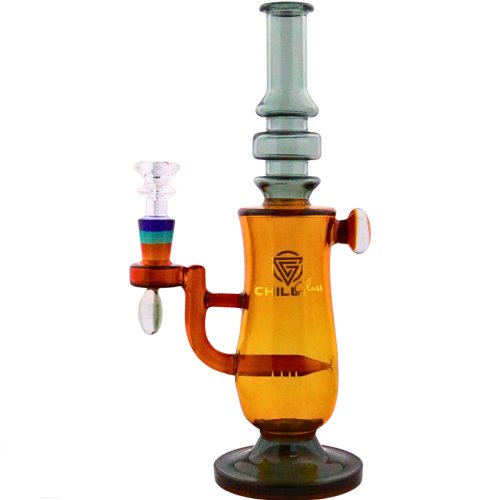 VERRE DROIT CHILL 10" ENTIÈREMENT COULÉ 330GM