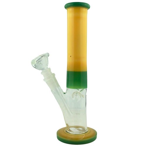 TUYAU D'EAU DROIT EN VERRE 10" TUBE COULEUR 335GM