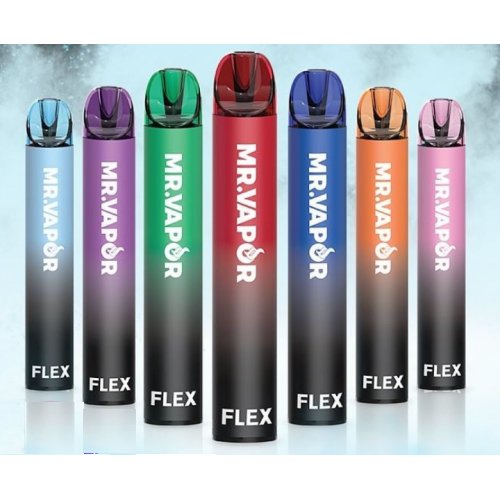 MR VAPOR FLEX 5% SEL SYNTHÉTIQUE 2000 SOUFFLÉES 6mL DISPOSITIF JETABLE